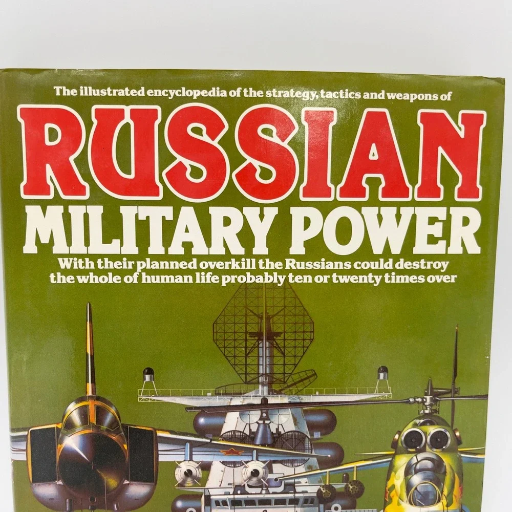 Vintage Russian Military‎ Power Bonanza Books 1982 Hardcover Illustrated History